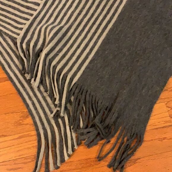 OSFA sweater kimono/poncho gray & white - Picture 7 of 8